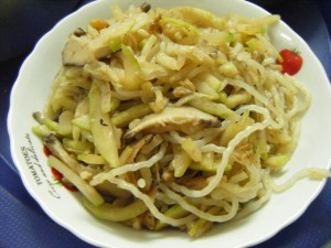 节瓜虾米粉丝